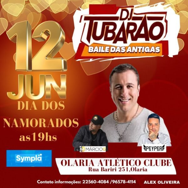 12/06 - Baile das Antigas com DJ Tubarão (Olaria Atlético Club)