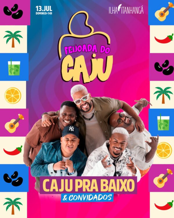 13/07 - Feijoada do Caju e convidados (Ilha Itanhangá)