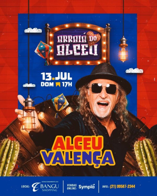 13/07 - Alceu Valença (Arena Bangu - Estacionamento do Bangu Shopping)