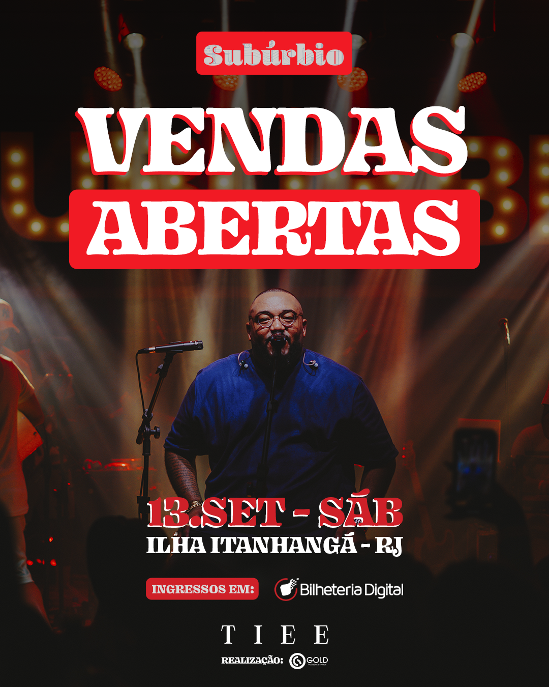 13/09 - Subúrbio com Tiee (Ilha Itanhangá)