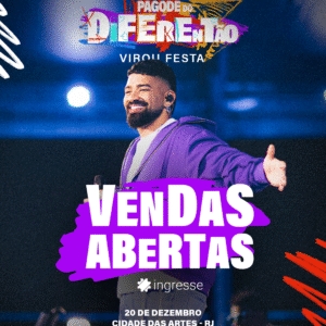 20/12 - Dilsinho Pagode do Diferentão (Cidade das Artes)