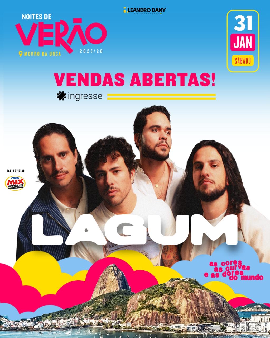 Lagum Noites de Verão | Ingresso com desconto SHOWSNORIO