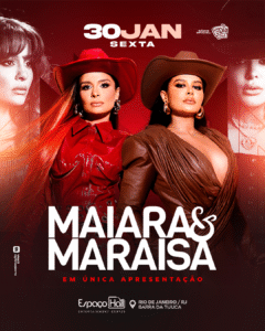 Maiara & Maraisa No Espaço Hall | Ingresso com desconto SHOWSNORIO