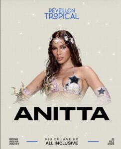 Réveillon Tropical com Anitta | Ingresso com desconto
