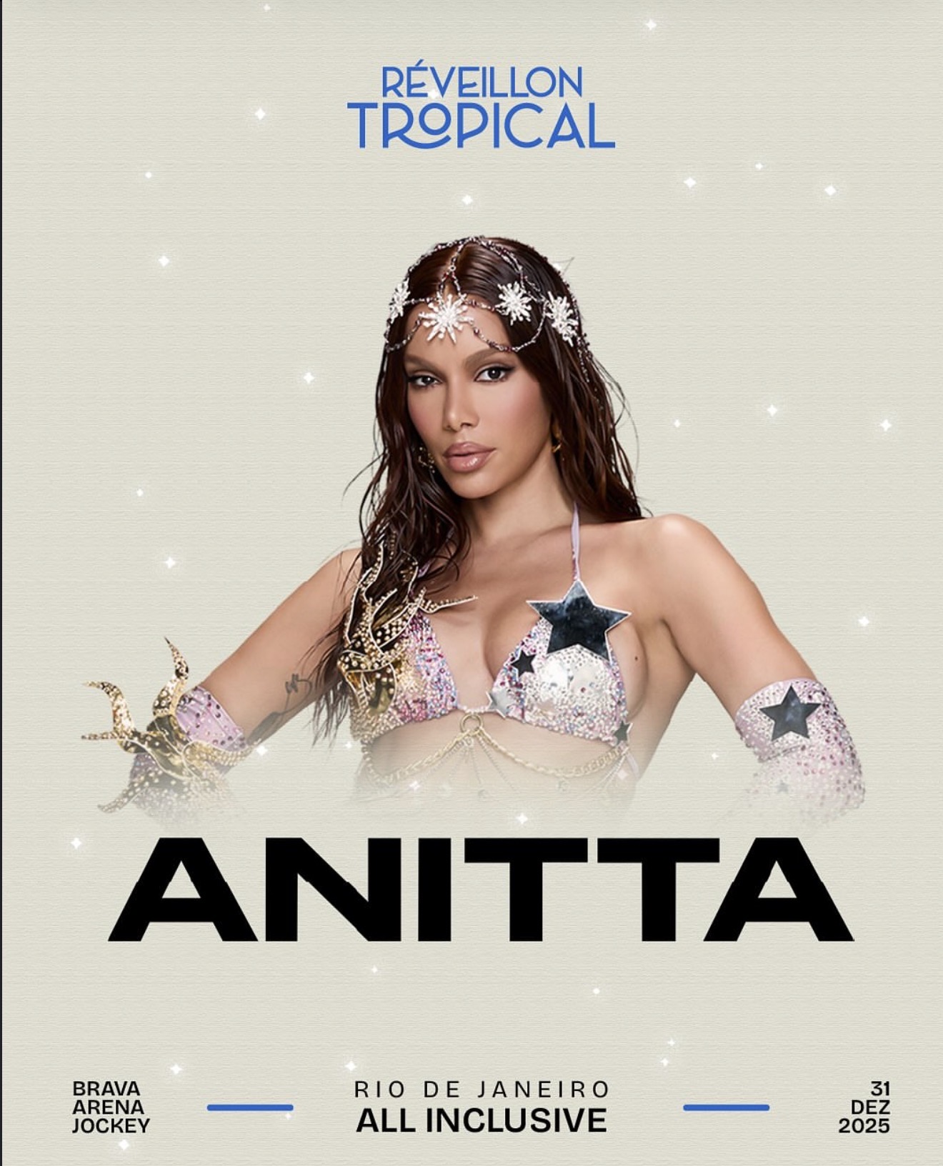 Réveillon Tropical com Anitta | Ingresso com desconto