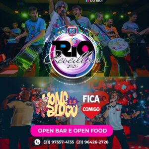 Rio Réveillon 2026 com Monobloco e Fica Comigo | Ingresso com desconto