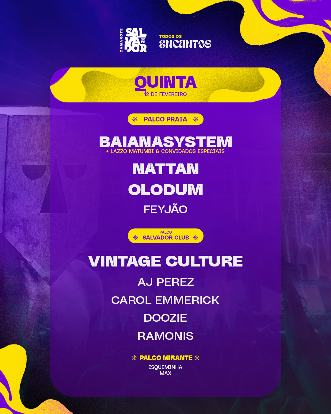 Camarote Salvador 2026 | Ingresso com desconto SHOWSNORIO - Imagem 2