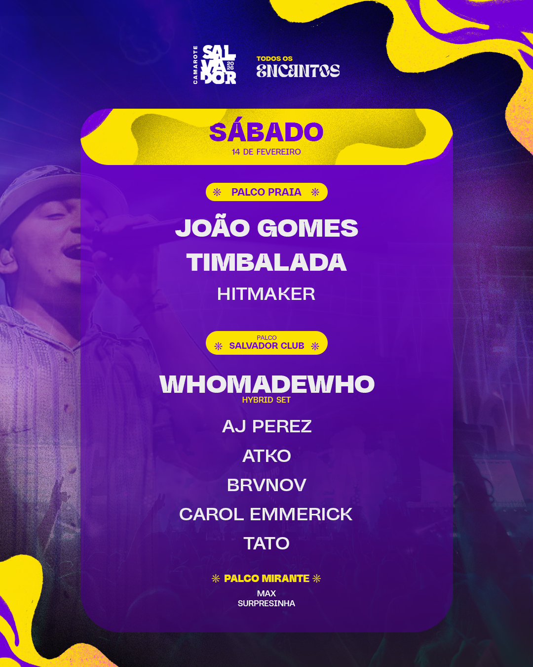 Camarote Salvador 2026 | Ingresso com desconto SHOWSNORIO - Imagem 4