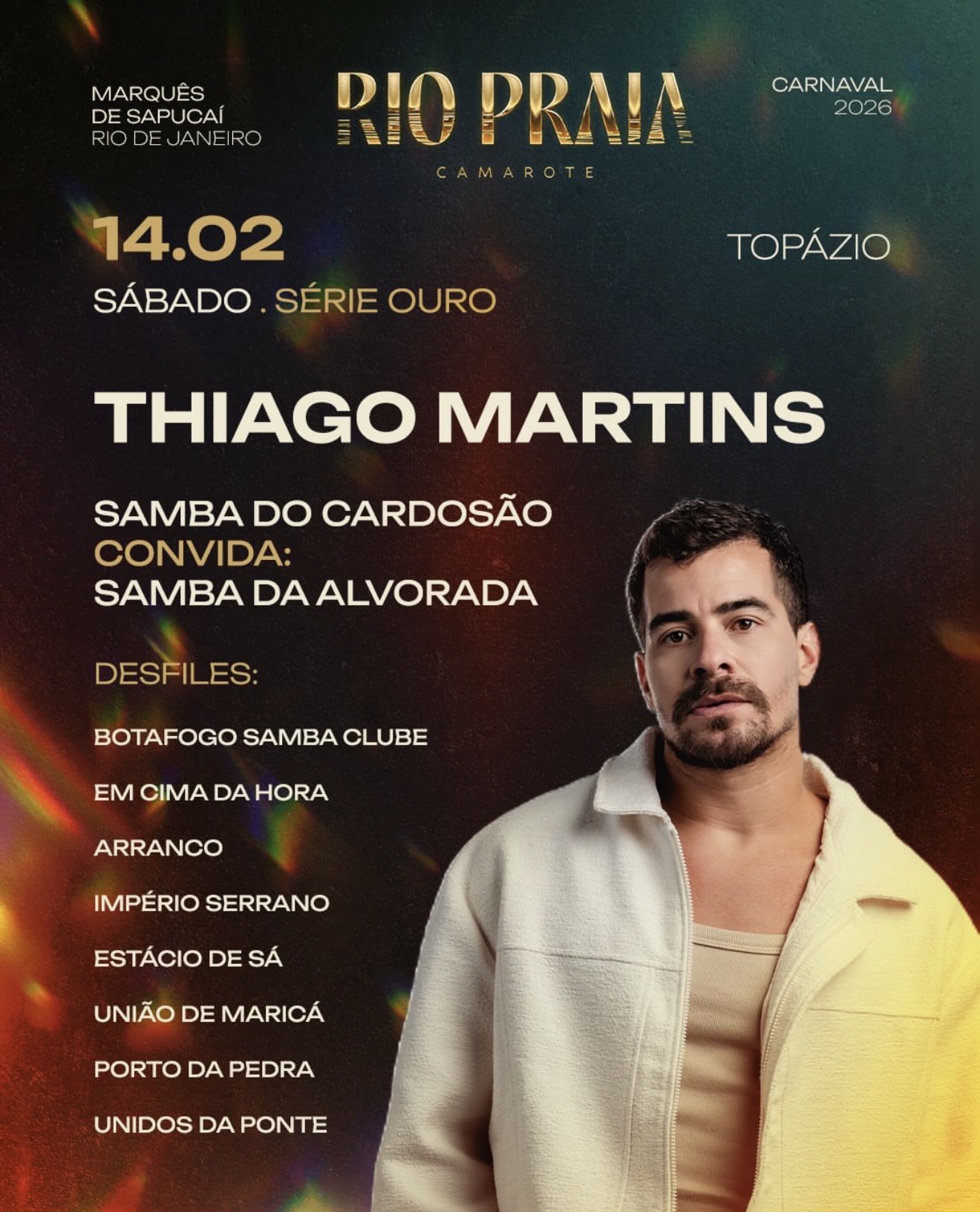 Camarote Rio Praia | Ingresso com desconto SHOWSNORIO - Imagem 3