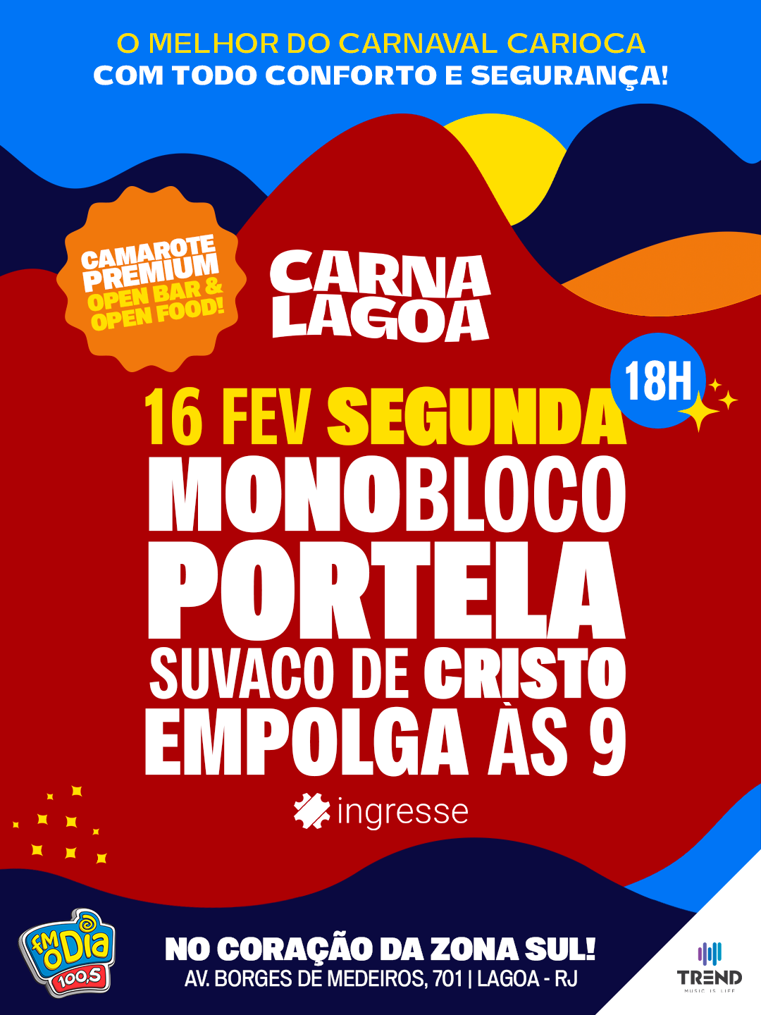 CARNA LAGOA 2026 Ingresso com desconto SHOWSNORIO - Imagem 4