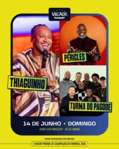 Thiaguinho + Péricles No Village Rio 2026 | Ingresso com desconto SHOWSNORIO