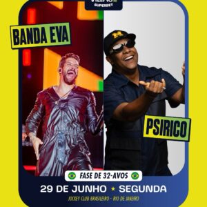 Banda Eva e Psirico No Village Rio 2026 | Ingresso com desconto SHOWS