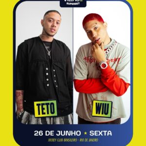 Teto + Wiu No Village Rio 2026 | Ingresso com desconto SHOWSNORIO