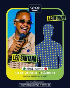 Léo Santana No Village Rio 2026 | Ingresso com desconto SHOWSNORIO