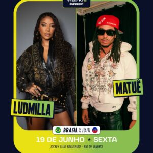 Ludmilla e Matuê No Village Rio 2026 | Ingresso com desconto SHOWSNORIO
