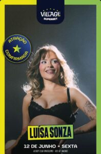 Luisa Sonza No Village Rio 2026 | Ingresso com desconto SHOWSNORIO