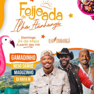 Feijoada da Ilha Itanhangá  com Gamadinho, Nego Damoé + Maguzinho | Ingresso com desconto SHOWSNORIO