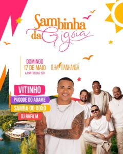 Sambinha da Gigóia com Vitinho & Pagode do Adame | Ingresso com desconto SHOWSNORIO