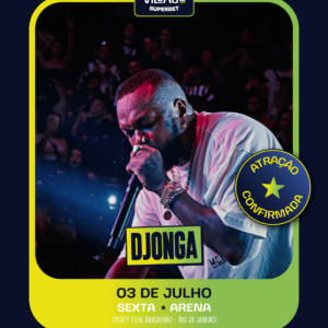 Djonga e Baco Exu do Blues No Village Rio Superbet | Ingresso com desconto SHOWSNORIO