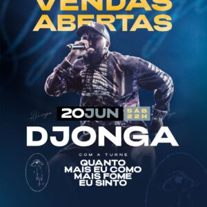 DJONGA | Ingresso com desconto SHOWSNORIO | Espaço Hall