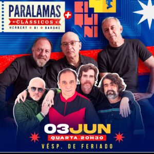 Paralamas + Biquíni  | Ingresso com desconto SHOWSNORIO | Espaço Hall