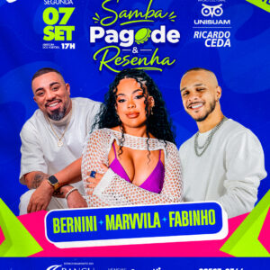 Marvvila, Fabinho e Benini Arena Bangu 07/09 | Ingresso com desconto SHOWSNORIO