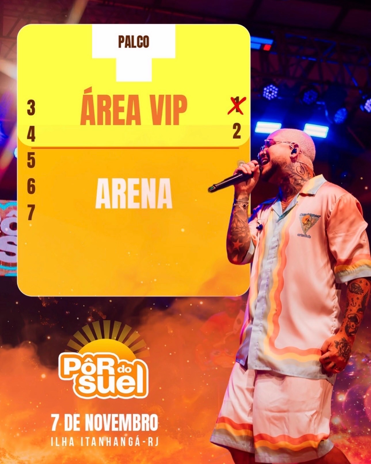 Pôr do Suel Na Ilha Itanhangá 07/11 | Ingresso com desconto SHOWSNORIO - Imagem 2