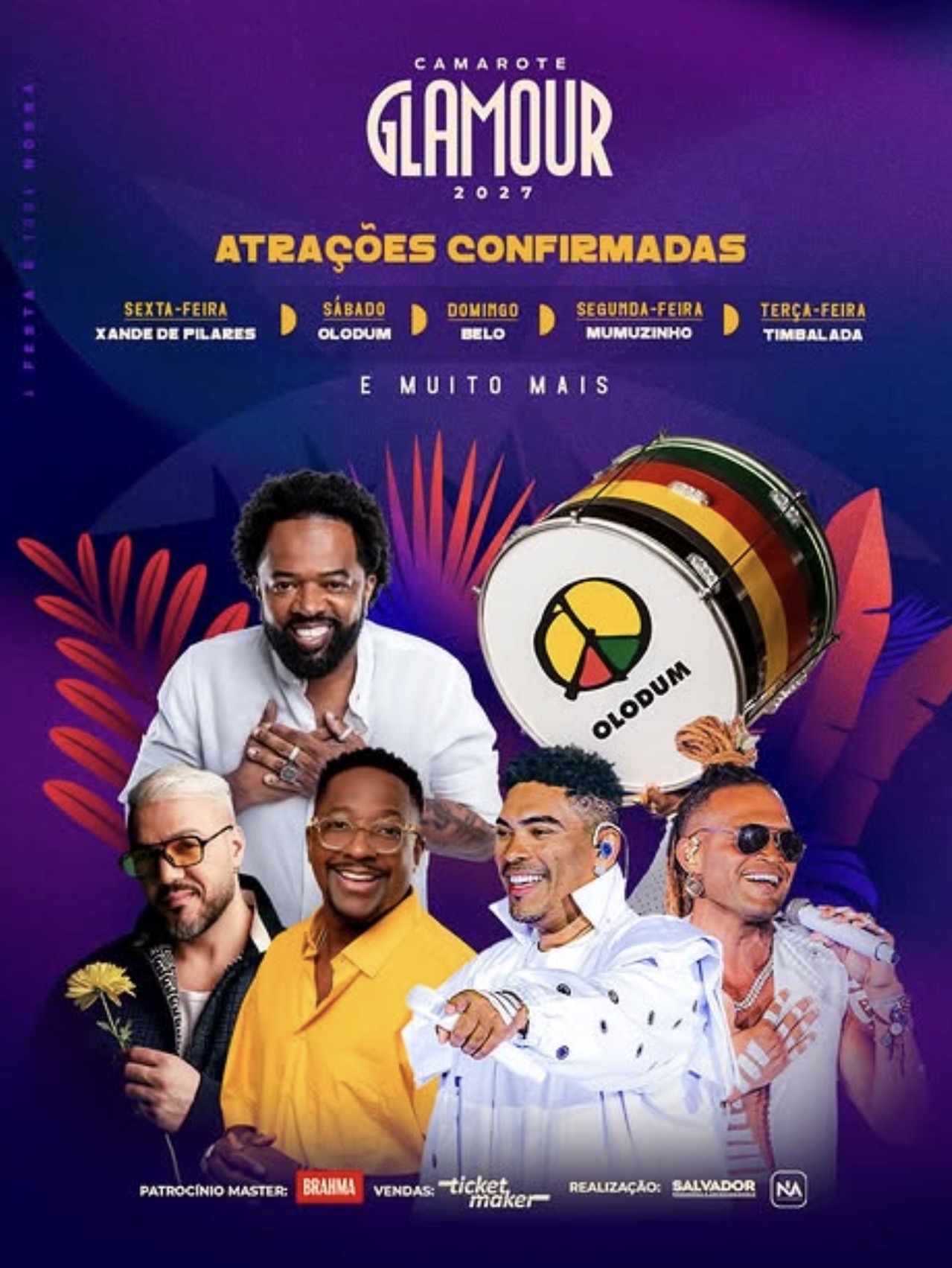 Camarote Glamour 2027 - Salvador | Ingresso com desconto SHOWSNORIO - Imagem 2