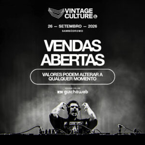 Vintage Culture No Sambódromo 26/09 | Ingresso com desconto SHOWSNORIO