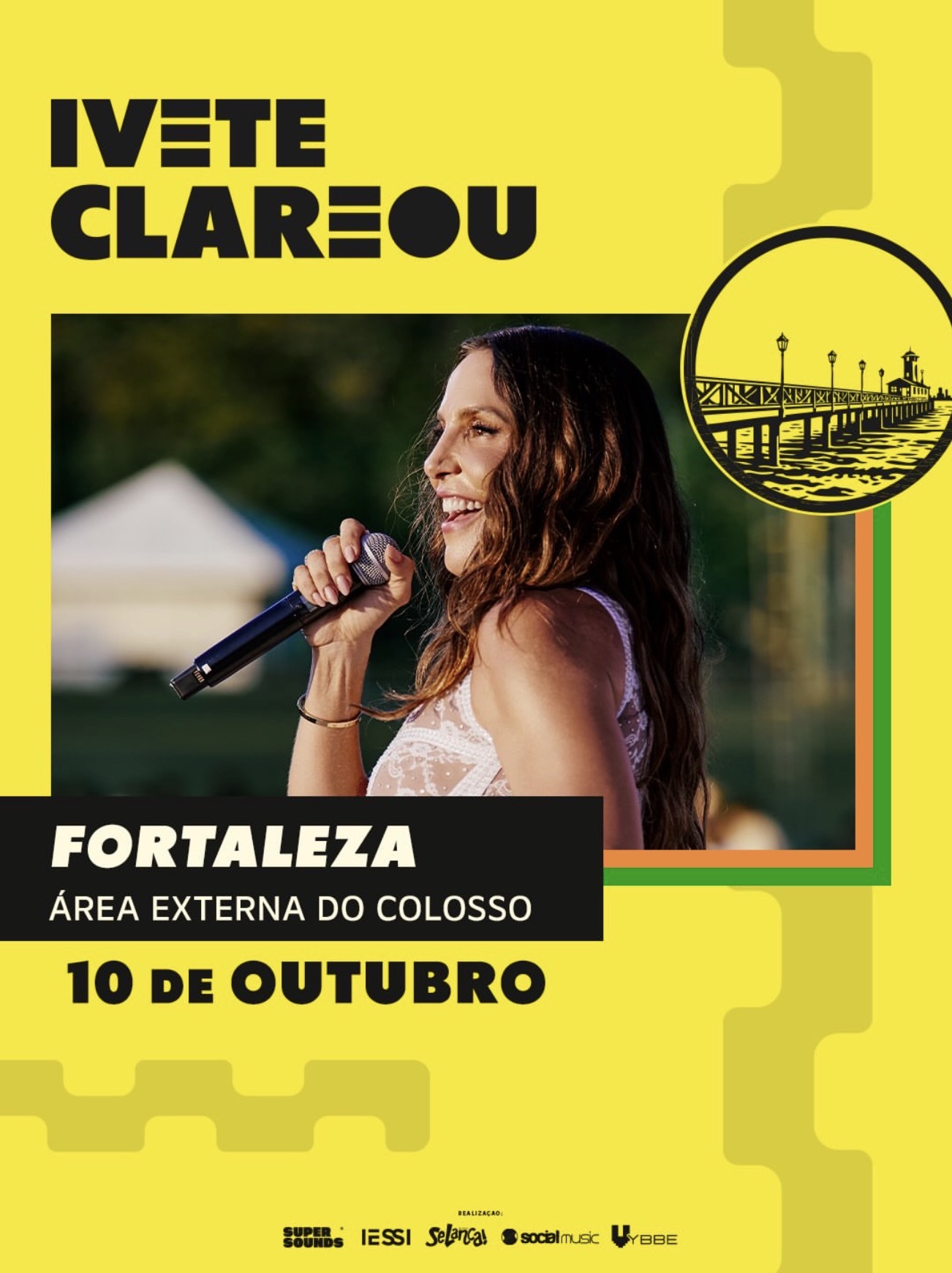 Ivete Clareou em Fortaleza 10/10 | Ingresso com desconto SHOWSNORIO