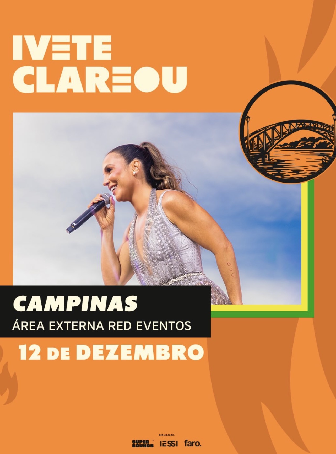 Ivete Clareou em Campinas 12/12 | Ingresso com desconto SHOWSNORIO